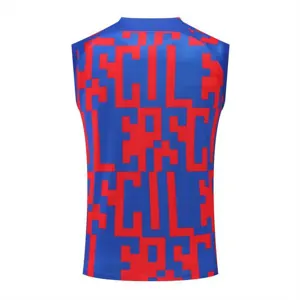 22-23 Barcelona vest training suit kit red and blue camouflage 10