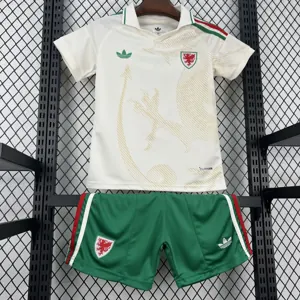 World Cup 2026 Wales Away Kid Kits Soccer Youth Apparels AAAAJersey Wholesale Yupoo 6 4