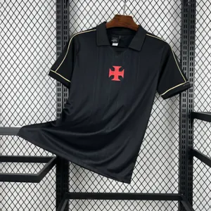25-26 Vasco Da Gama Negritude T-Shirt Football Apparels Soccer AAAAJersey Yupoo