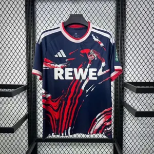 26-27 FC Köln Mens Away Kit Football T-Shirt AAAAJersey Supply Yupoo 4 2