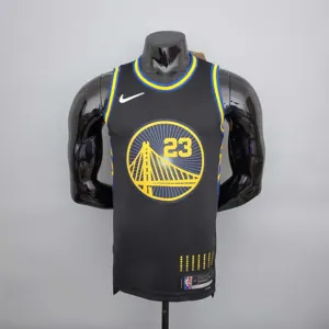 2022 75th Anniversary green#23 Warriors City Edition Black