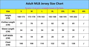 All Products Size Chart 5