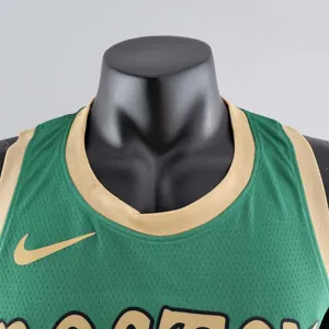 2020 Tatum #0 Boston Celtics City Edition Green NBA Jersey 4