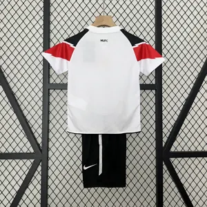 10-11 Manchester United Away Champions League Retro Kid Kits Youth Apparels AAAAJersey Yupoo 3