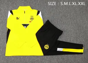 23-24 Dortmund Long Sleeve Training Suit Yupoo 1