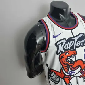 Toronto Raptors VANVLEET#23 White NBA Jersey 1