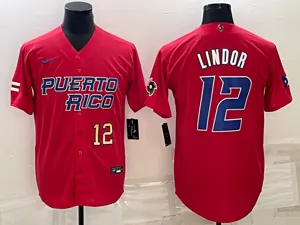 Puerto Rico 2023 World Cup Baseball Jerseys 43