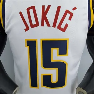 Nuggets Jokic #15 Limited White 1