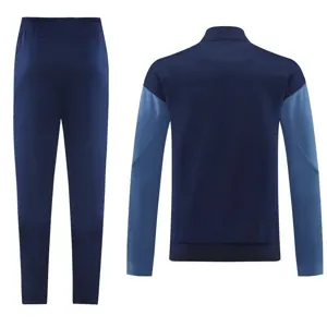 25-26 PSG Navy&Blue Tracksuits White Long Jacket Suits 1