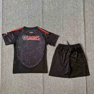 24-25 Benfica Away Kid Kits Youth Apparels Sport AAAAJersey Yupoo 8