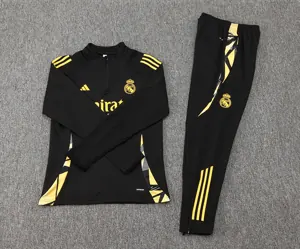 24-25 Real Madrid Long Sleeve Training Suit Football Shirts 1