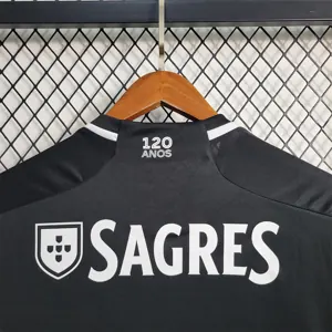 23-24 Benfica Away Kit Black Shirt Football Jerseys Yupoo 5