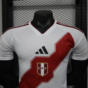 2026 Peru Home Kit Football Player Version T-Shirt AAAAJerseys Supply Yupoo 1