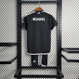 23-24 Benfica Away Kids Kit Children Suits Football Jerseys Yupoo 4