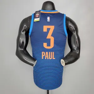 PAUL#3 Thunder Blue Stripes 5