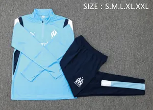 23-24 Marseille Long Sleeve Training Suit Yupoo 1