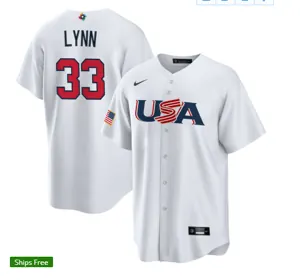 USA 2023 World Cup Baseball Jerseys 2