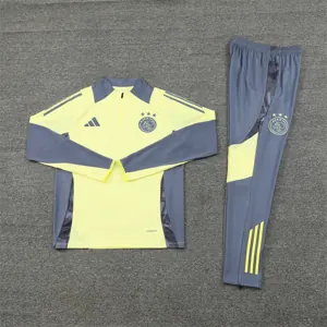 24-25 Ajax Long Sleeve Training Suit Football Shirts 1