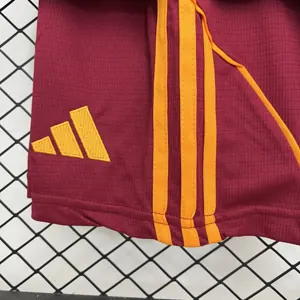 25-26 Roma Home Kids Kit Football Youth Apparels Sport AAAAJersey Supply Yupoo 3