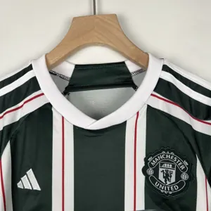 23-24 Manchester United kids away size 16-28 Soccer Jersey 6