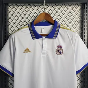 23-24 Real Madrid white POLO 9