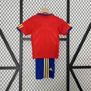 2010 Spain Home Retro Kid Kits Youth Apparels Sport AAAAJersey Yupoo 1
