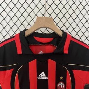 06-07 AC Milan Kids Retro Home Kits Cheap Jersey Yupoo 3