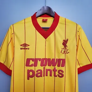 1984 Retro Liverpool Soccer Jersey Away S-2XL 3