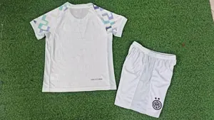 25-26 Inter Milan Away Kid Kits Player Version Youth Apparels AAAAJersey Supply Yupoo 1