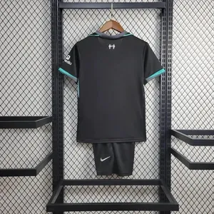 24-25 Liverpool Away Kid Kits Youth Apparels Football AAAAJersey Yupoo 1