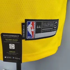 DAVIS #3 Lakers Commemorative Edition Round neck yellow 5