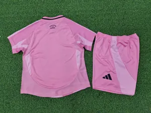 25-26 Inter Miami Home Player Version Kid Kits Youth Apparels AAAAJersey Dropship Yupoo 1