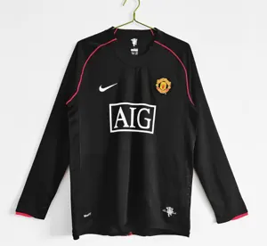07-08 Manchester United away long sleeve 11