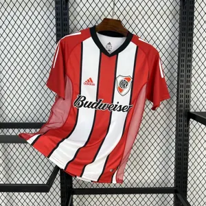 03-04 River Plate Away Retro Kit Vintage Shirt AAAAJersey Yupoo