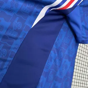 1996 France Home Retro Kit Football Uniform AAAAJerseys Dropshipping Yupoo 4