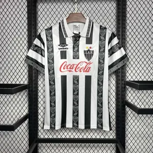 95-96 Atletico Mineiro Home Retro Kit Vintage Shirt Sport AAAAJersey Yupoo