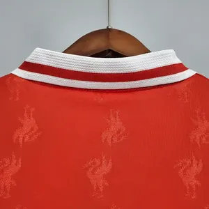 96-97 Retro Liverpool Soccer Jersey Home S-2XL 2