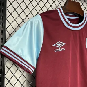 24-25 West Ham Home Kid Kits Youth Apparels Sport AAAAJersey Yupoo 1