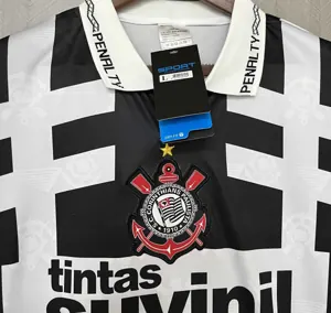 95-96 Corinthians Away Retro Kit Football AAAAJersey Yupoo 7