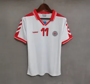 1998 Denmark away white