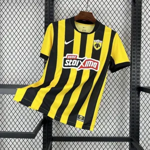 25-26 AEK Athens Home Kit Football Shirt AAAAJersey Wholesale Yupoo