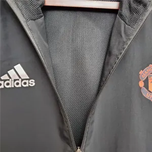 20-21 Manchester United black windbreaker 4