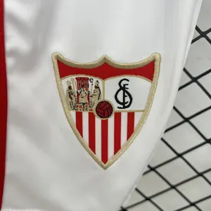25-26 Sevilla Home Kids Kit Football Youth Sports Suits AAAAJersey Supplier Yupoo 3