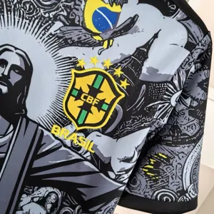 2024 Brazil Christ the Redeemer Kit Special Edition Soccer Uniform AAAAJersey Wholesale Yupoo 1