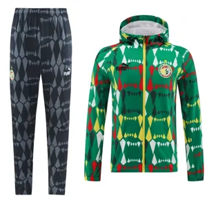 24-25 Senegal Green Windbreak Jacket Suits Football AAAAJersey Yupoo