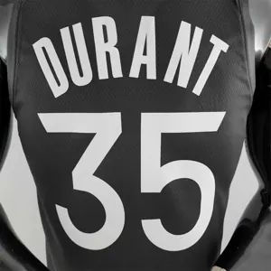 2020 DURANT #35 Warriors City Edition Black &amp; Grey NBA Jersey 6