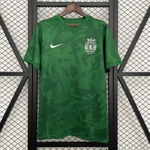 25-26 Sporting Lisbon Training Kit Football Uniform AAAAJersey Supply Yupoo 2