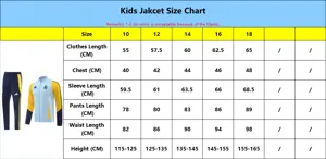 All Products Size Chart 10