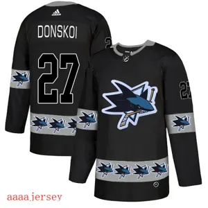 2019 San Jose Sharks ice hockey jersey M-3XL 圣何西鲨鱼队冰球服 4