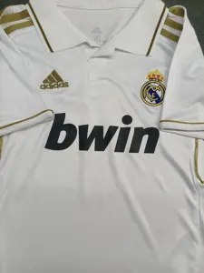 11-12 Real Madrid Home Retro Kids Kit Size-16-28 Soccer Jersey Yupoo 2